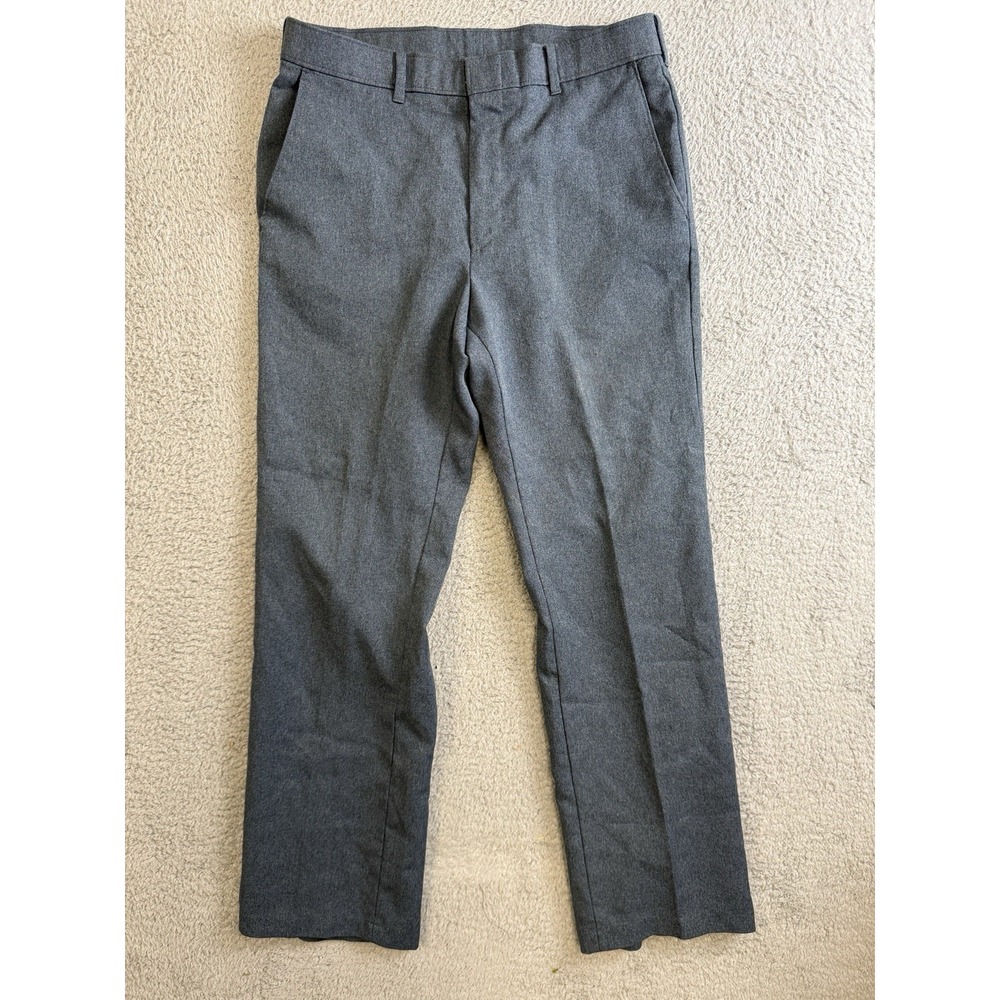 Vintage Levi's Pants Mens 34x27 Gray Action Slacks Sta-Prest Dress Trousers 70s